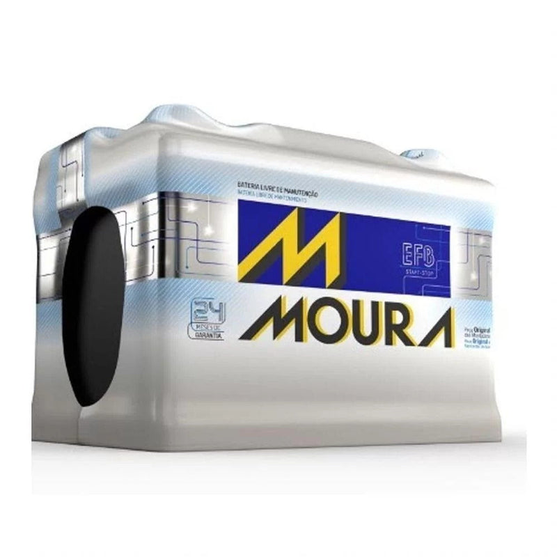 Bateria Automotiva Moura 60ah Mg60gd Mge Preto - MOURA-361047